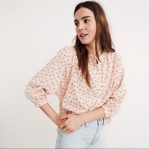 *New* Madewell Peasant Top in Delicate Floral
